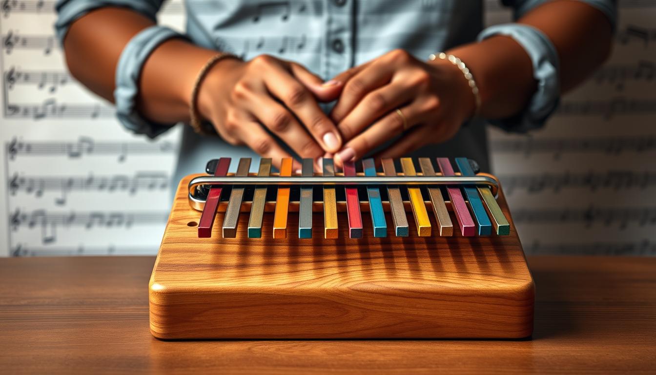 Kalimba notes : repérer les notes sur 17 lames rapidement