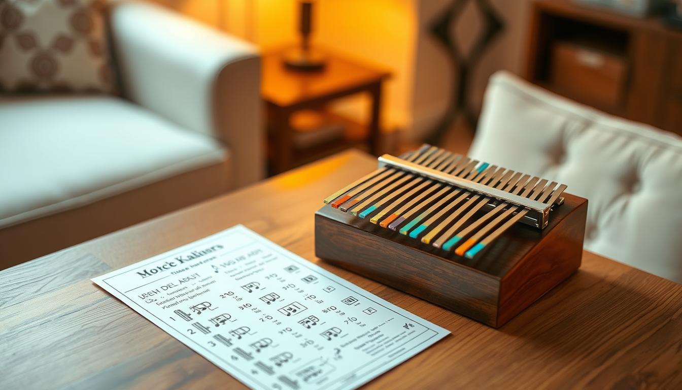 Notes kalimba 17 lames : tableau de correspondance à télécharger
